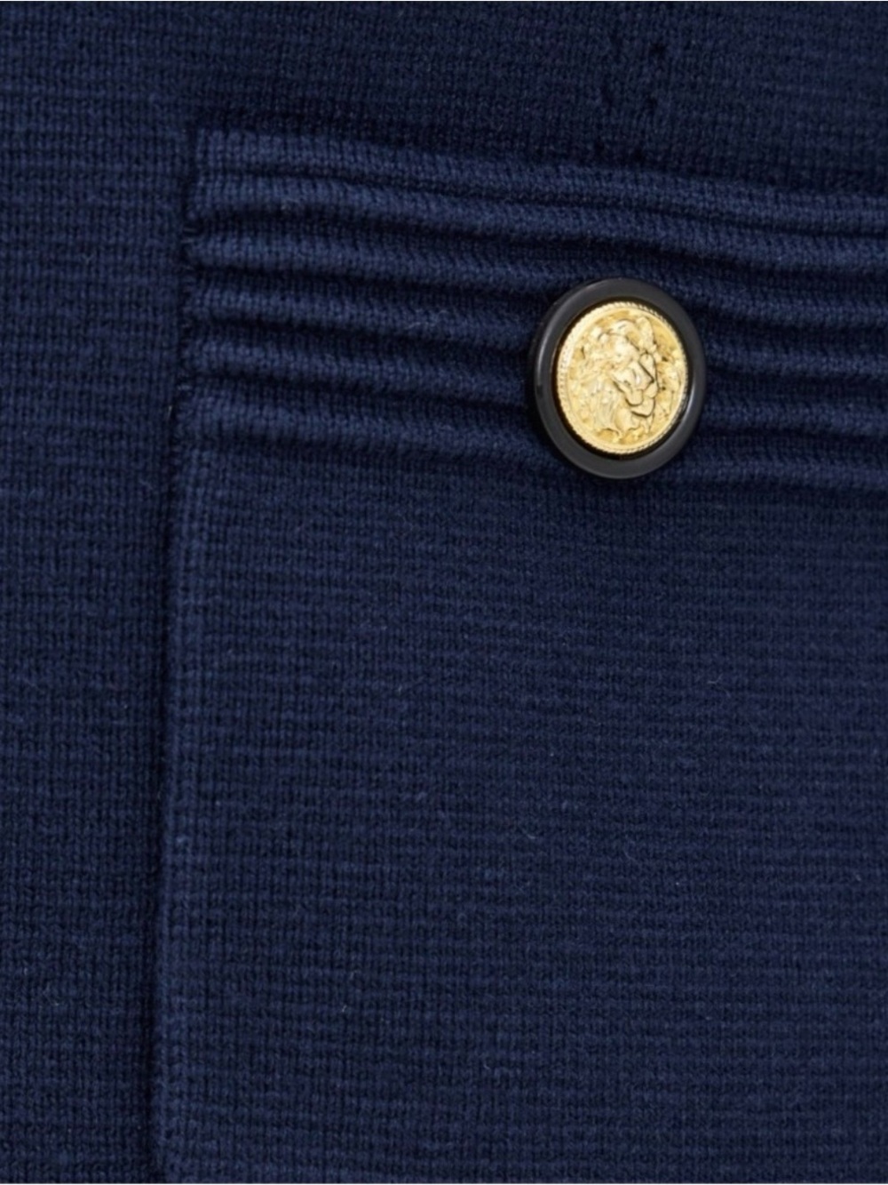 L'Agence Catie Navy Cropped Cardigan NWT - Picture 8 of 10